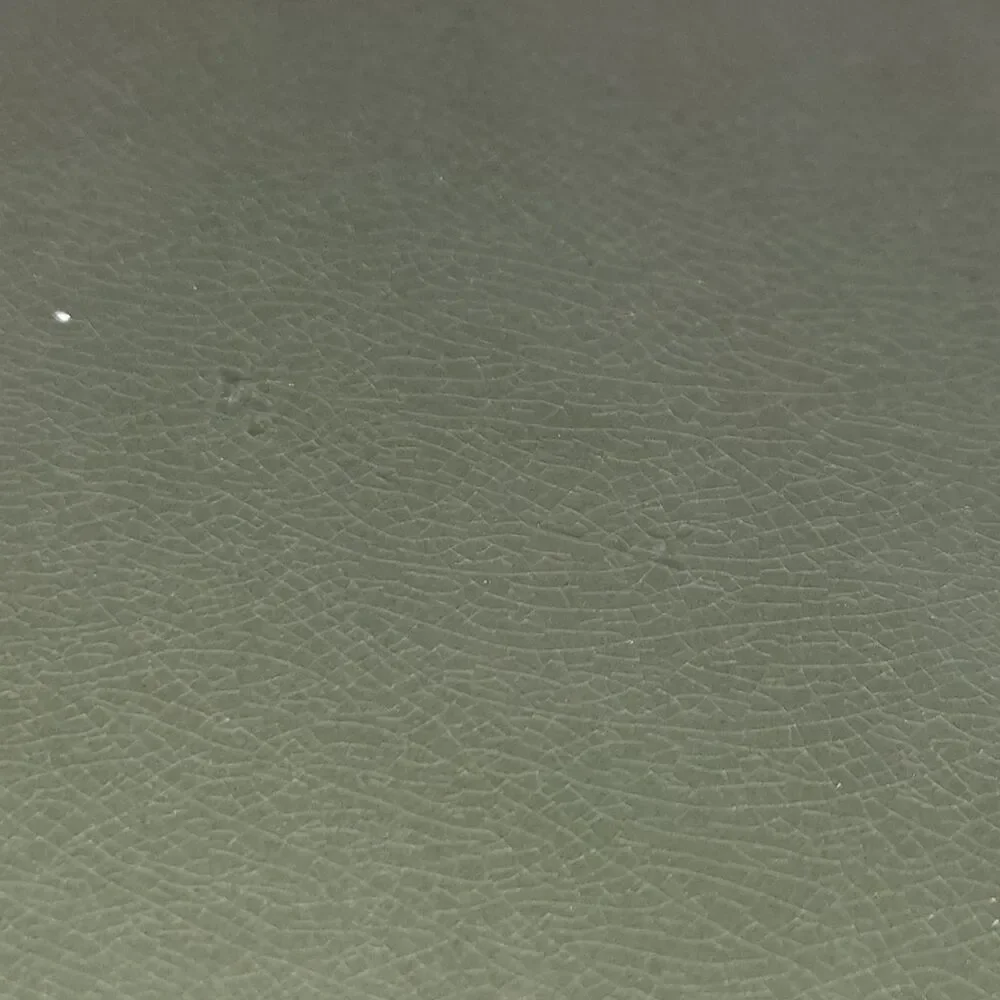 Weller Pottery Green Rosemont Large Shallow Tri-Foot Flower Bowl Plant Dish - Picture 5 of 13